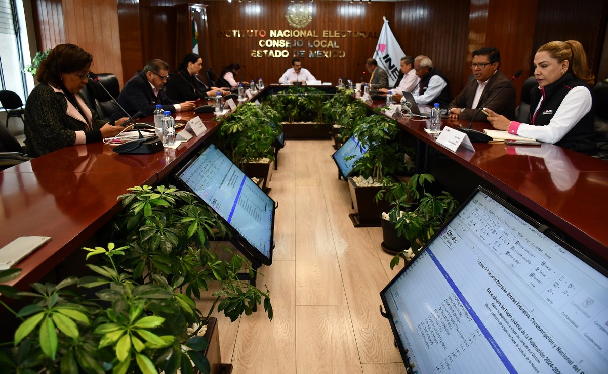 Elección Judicial Edomex: Cómputos del IEEM avanzan según lo previsto; INE registra retrasos
