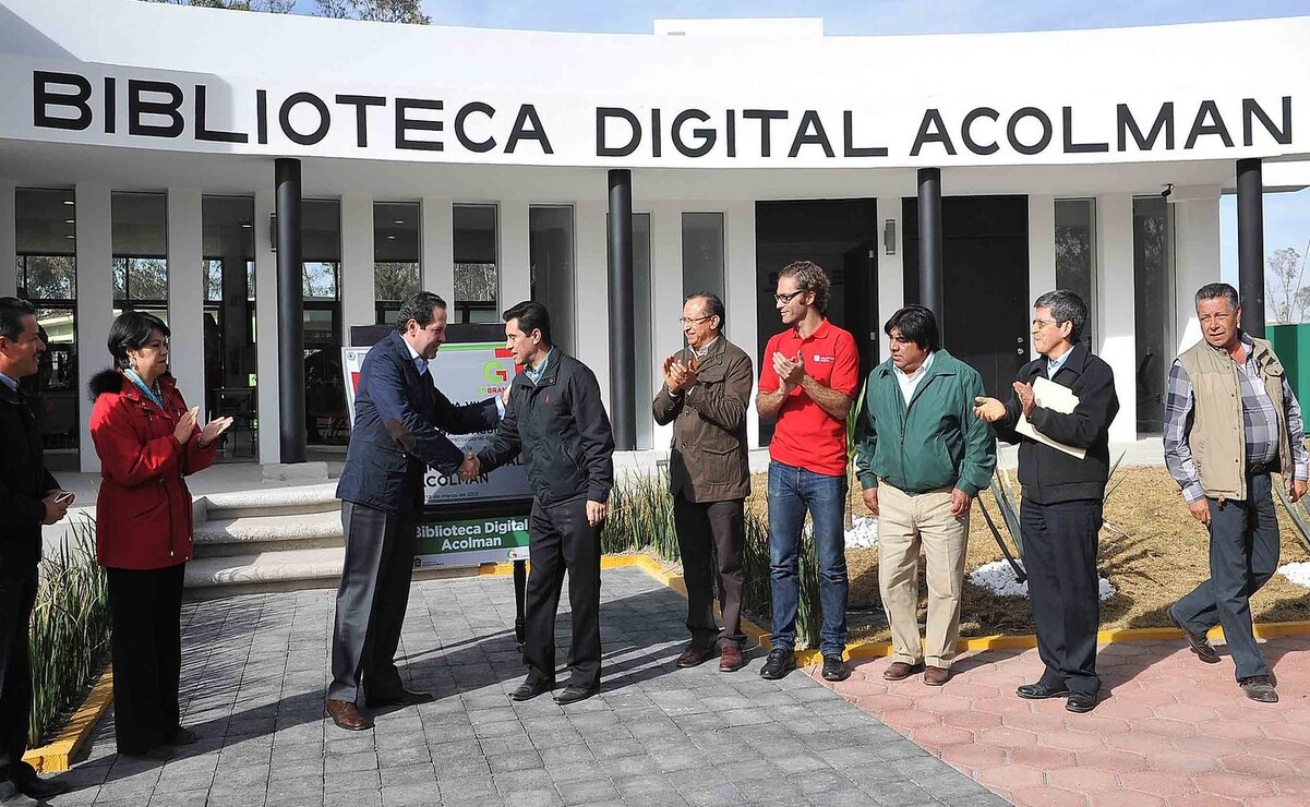Biblioteca Digital de Acolman. Foto: Especial