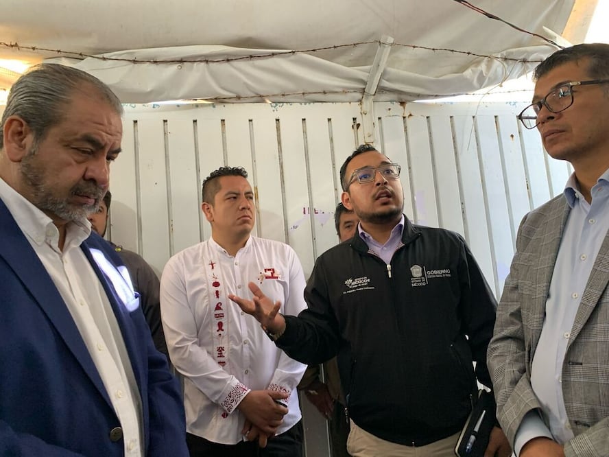 Se retiran sellos de clausura del Centro de Almacenamiento de Desechos Radiactivos en Temascalapa tras acuerdo con la Secretaría de Energía. Foto Especial