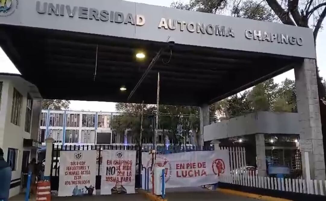 Académicos y estudiantes de la Universidad Autónoma de Chapingo están en paro de actividades por abusos de la autoridad. Foto: Especial