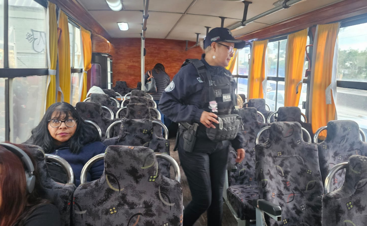 Con el respaldo de la Marina, la Policía de Ecatepec intensifica sus operativos en vialidades principales y zonas de alto riesgo, protegiendo a miles de ciudadanos en sus traslados diarios. Foto: Especial