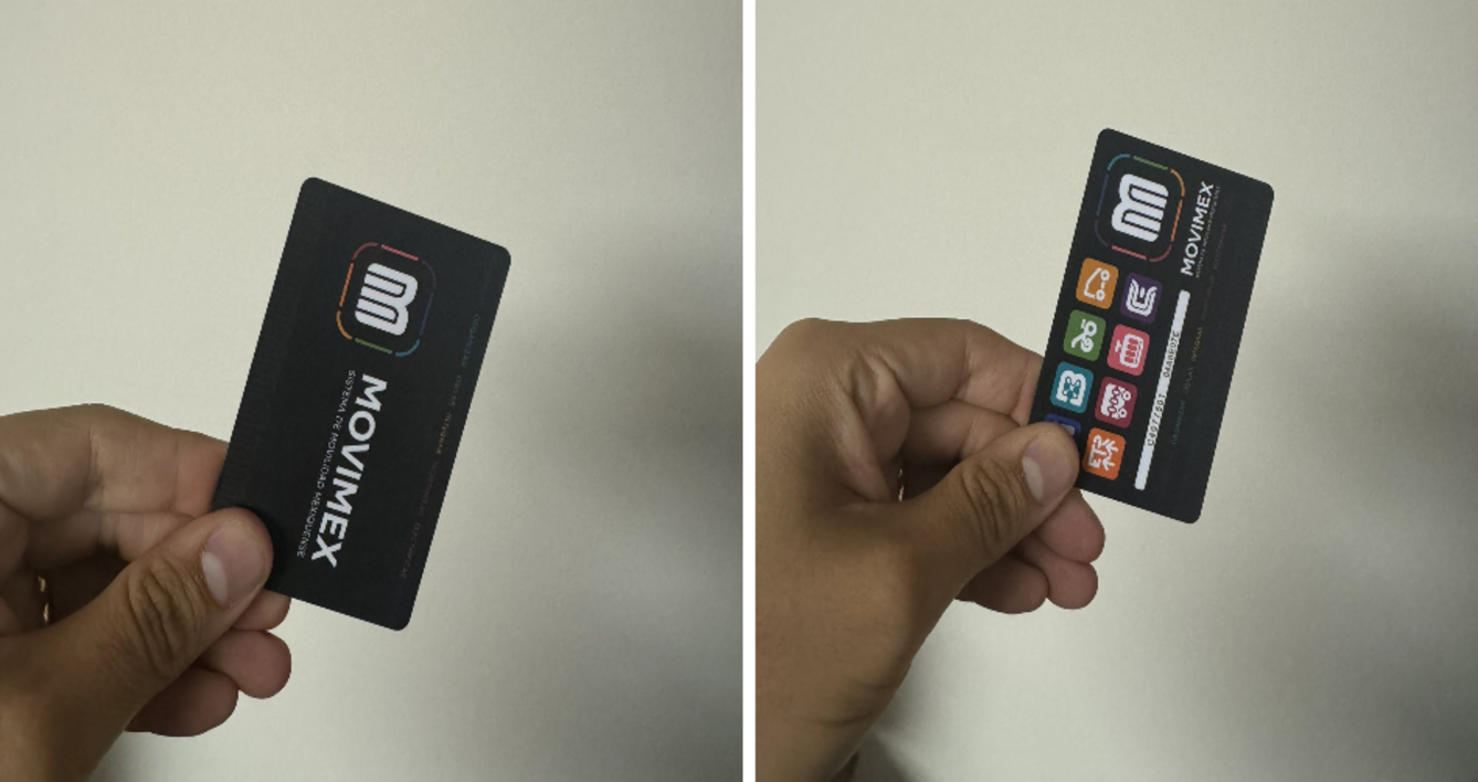 Así luce la nueva tarjeta de movilidad Movimex para los mexiquenses