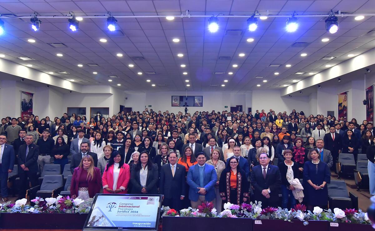 El Congreso Internacional de Psicología Jurídica 2024 en Toluca. Foto: Arturo Hernández.