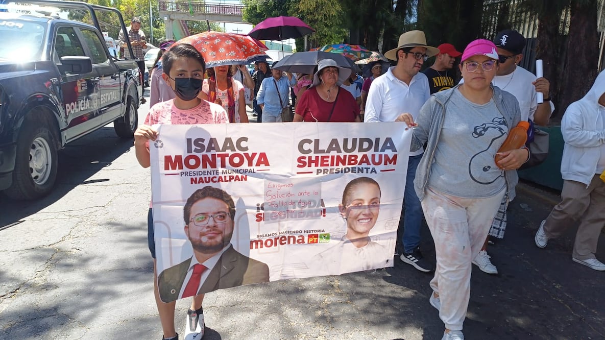 El desabasto de agua afecta a estas colonias desde febrero del año pasado. Foto Especial