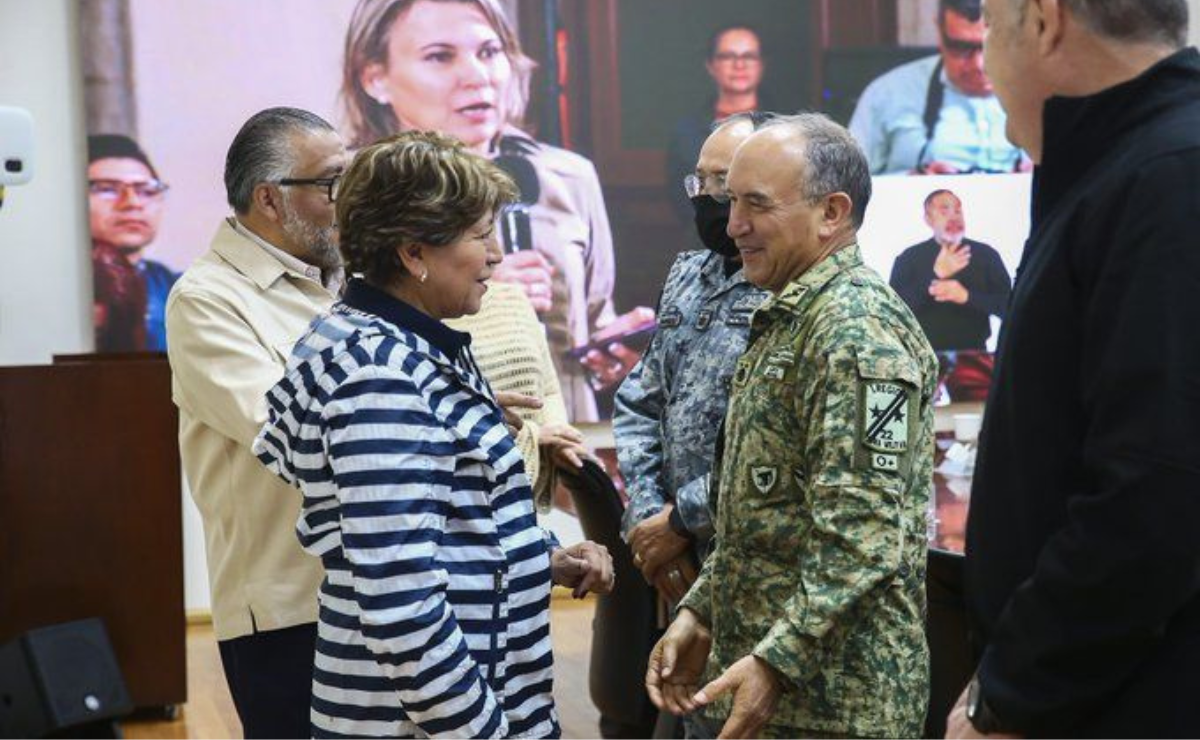 La gobernadora Delfina Gómez Álvarez informa: 45% menos feminicidios en el Edomex. Un paso importante hacia la seguridad de las mujeres. Foto: Especial