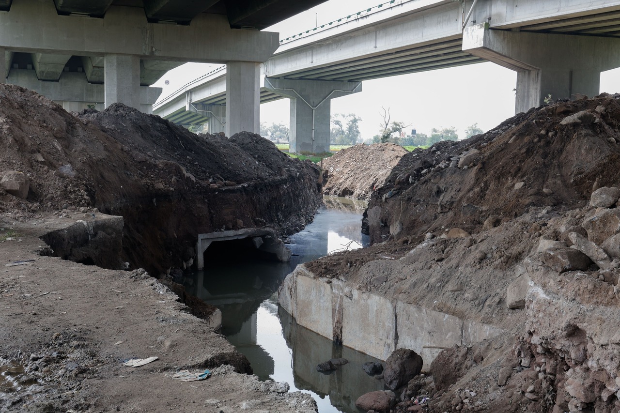 Tendrá una longitud de 1.5 kilómetros en su primer tramo de salida que desemboca en el río Lerma / Foto Arturo Hernández