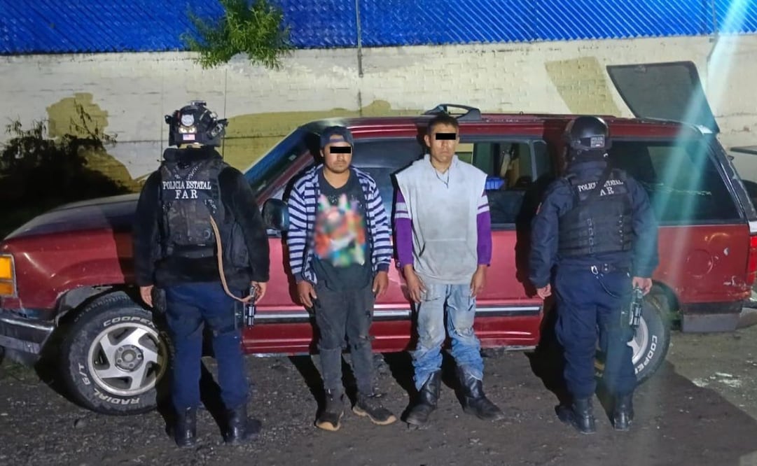Uno de los detenidos cuenta con una ficha de búsqueda emitida el día 2 de febrero de 2023. Foto. Especial