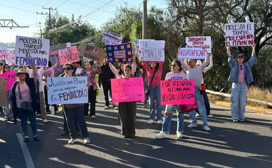 Protesta en Atizapán: Piden procesar por feminicidio a conocido influencer