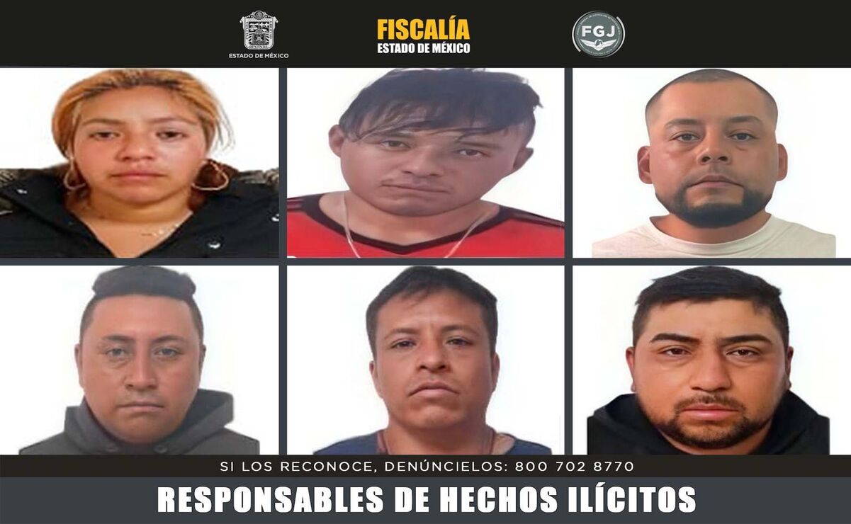 Los detenidos eran integrantes de un grupo delictivo autodenominado “Los Kalimbas y/o Los Cholos” relacionado con hechos delictivos de homicidio, extorsión y robo con violencia. Foto: Especial
