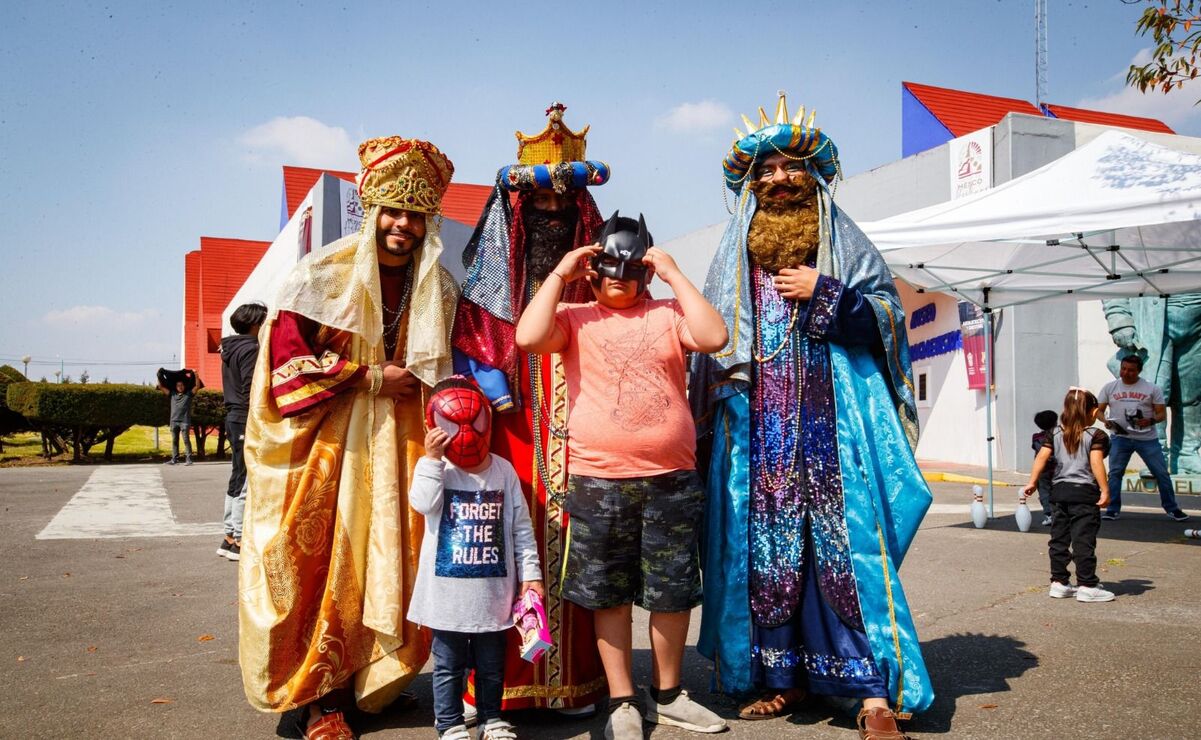 El festival tuvo como eje temático el “Día de Reyes”, con el objetivo de rescatar las tradiciones del Edomex. Foto: Especial