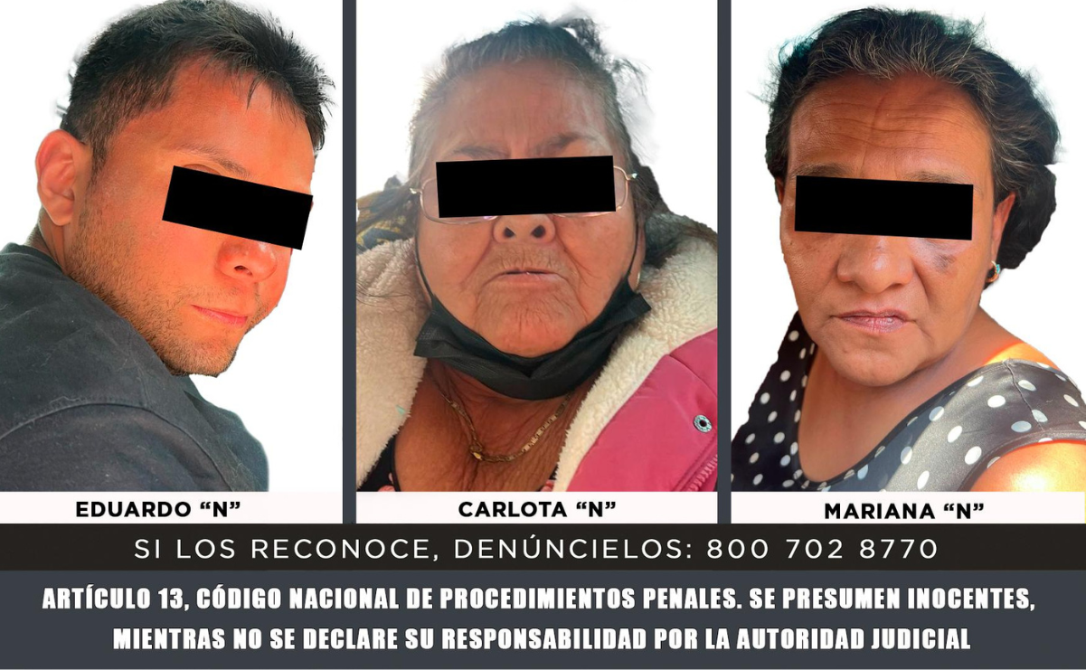 Los implicados son investigados por su presunta participación en el homicidio de dos personas. Foto Especial