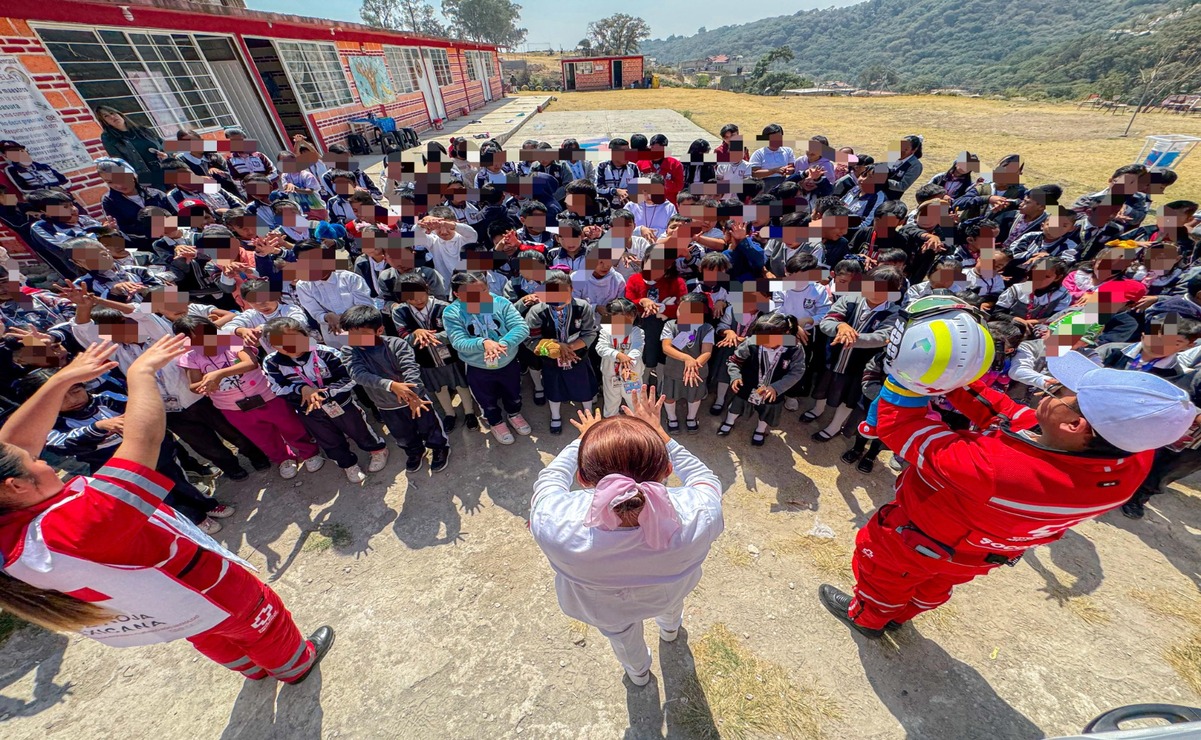 Cruz Roja capacita a estudiantes mexiquenses en primeros auxilios