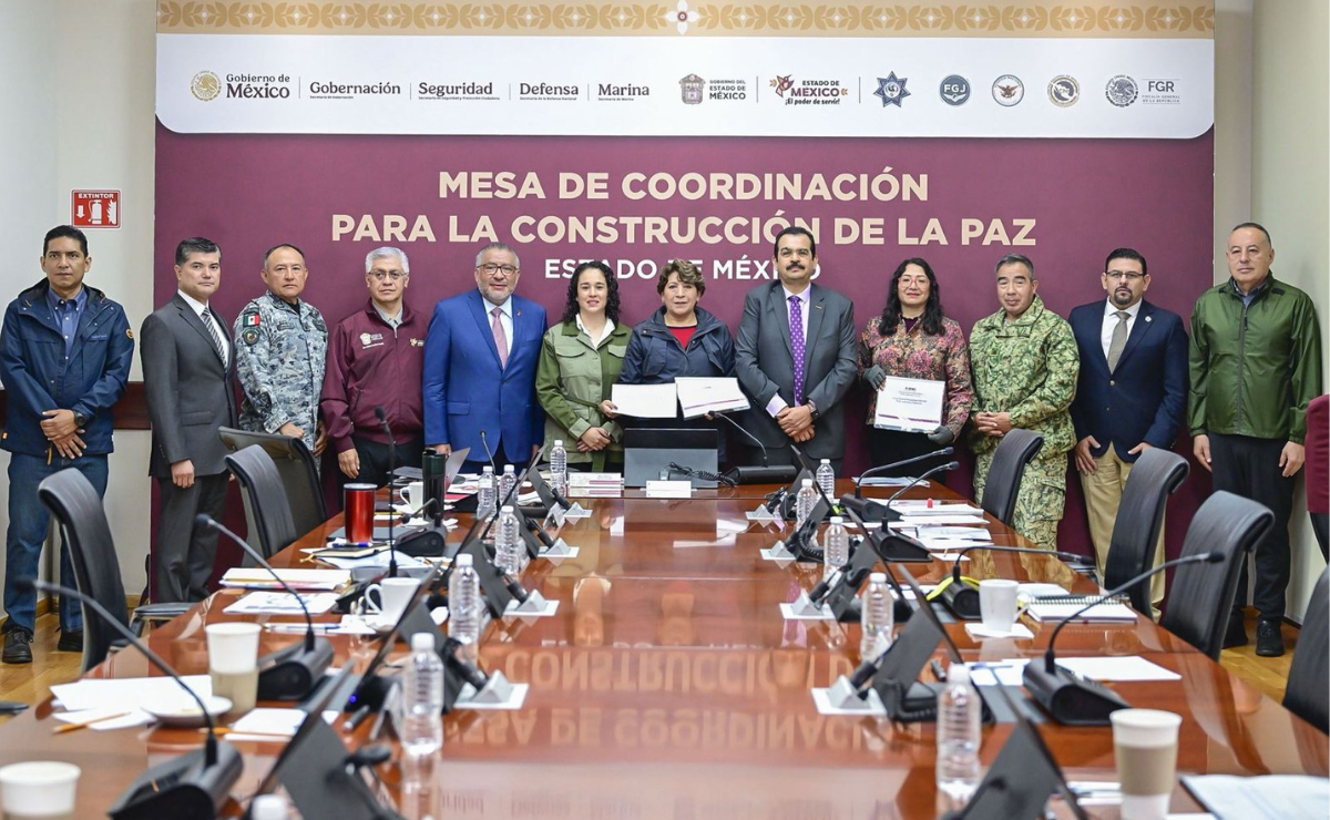 Delfina Gómez afina detalles electorales con INE e IEEM ante próxima votación Judicial