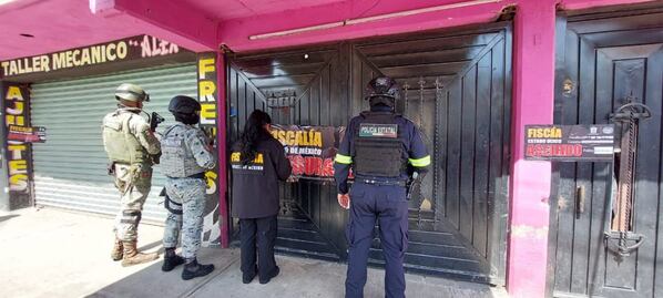 Megaoperativo de seguridad en Edomex asegura 34 inmuebles por despojo