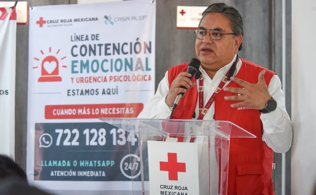 Psicólogos de Casa Alef ofrecerán atención en los consultorios de especialidades y medicina externa de la Cruz Roja Toluca. Foto especial