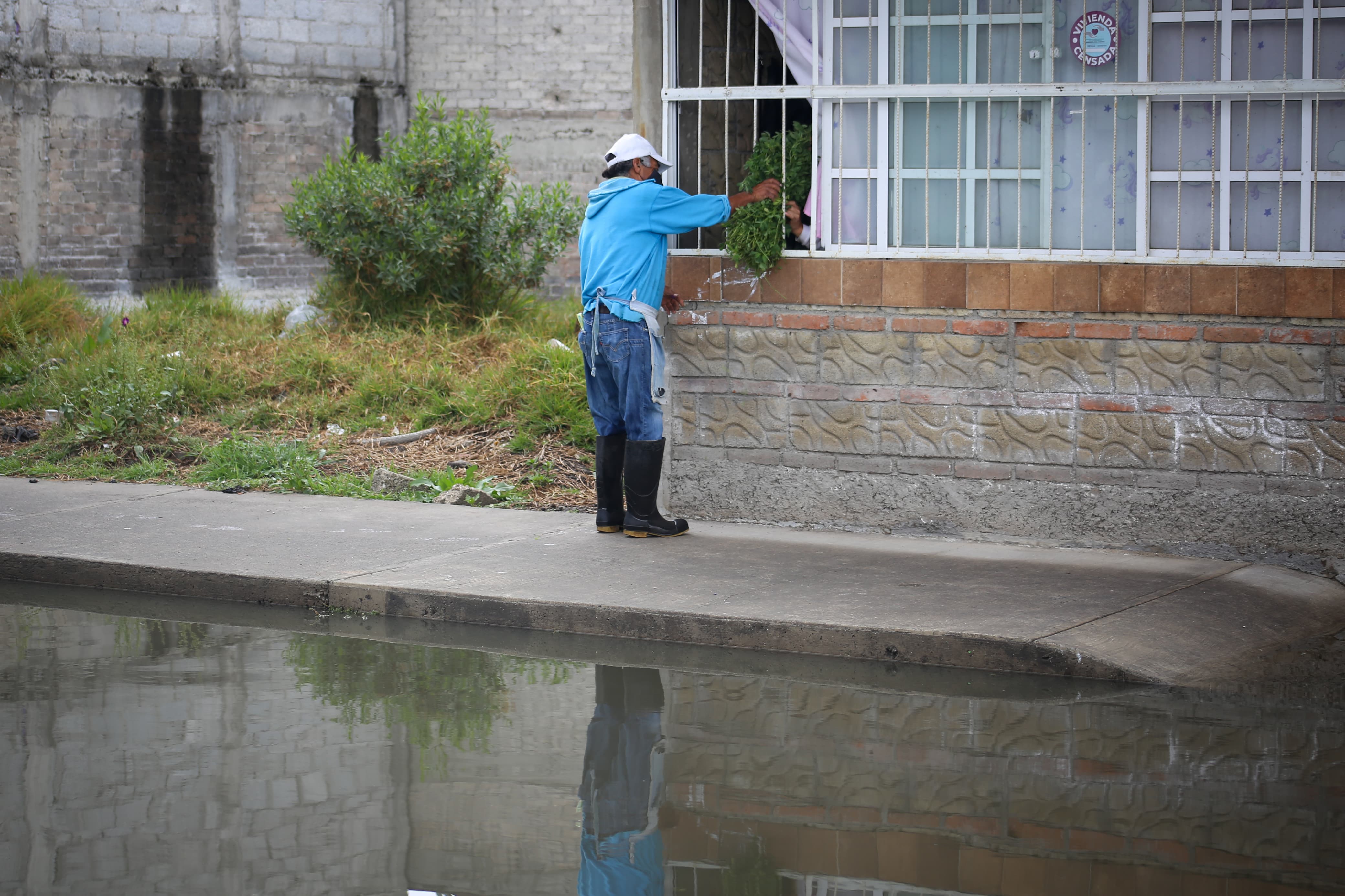 Las ganancias fueron menores debido a la inundación registrada el fin de semana. Foto Luis Camacho