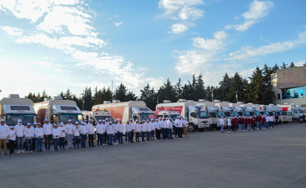 Unidades móviles de salud llegan a las comunidades más necesitadas del Edomex para ofrecer servicios de salud integral gratuitos / Foto: Especial