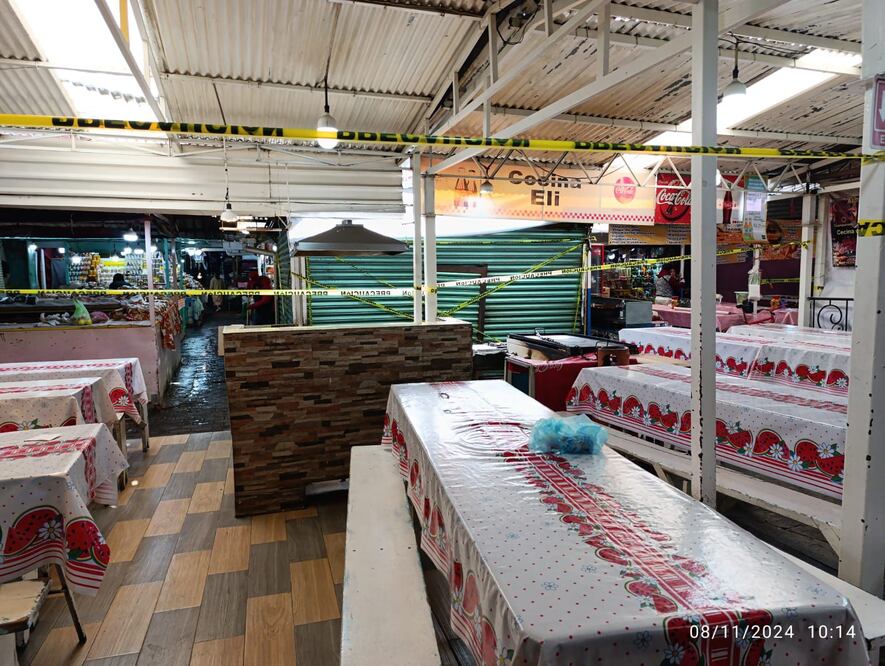 Los hechos ocurrieron el 3 de noviembre en un local del Mercado de Amecameca. Foto Especial