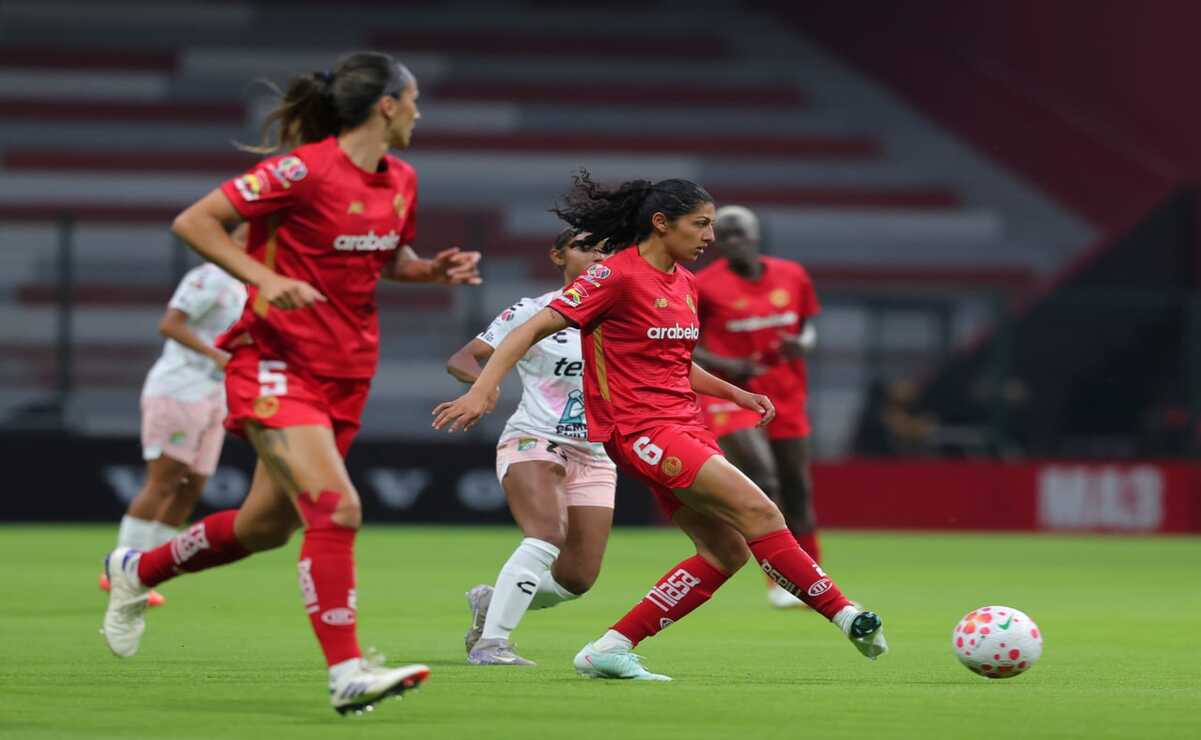 Al 20’, las Diablas generaron su primera jugada de gol / Foto: Especial
