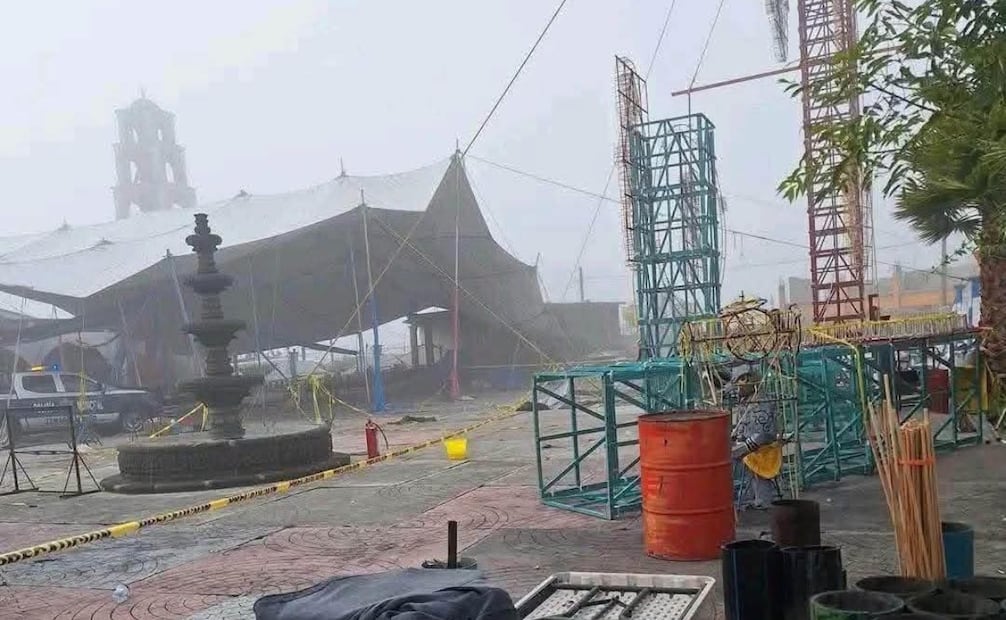 Familias de Santa María Canchesda reciben apoyo organizado por parte de autoridades y ciudadanía tras la explosión de pirotecnia. Foto Especial