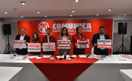 PRI Edomex rechazará la reforma a la Guardia Nacional