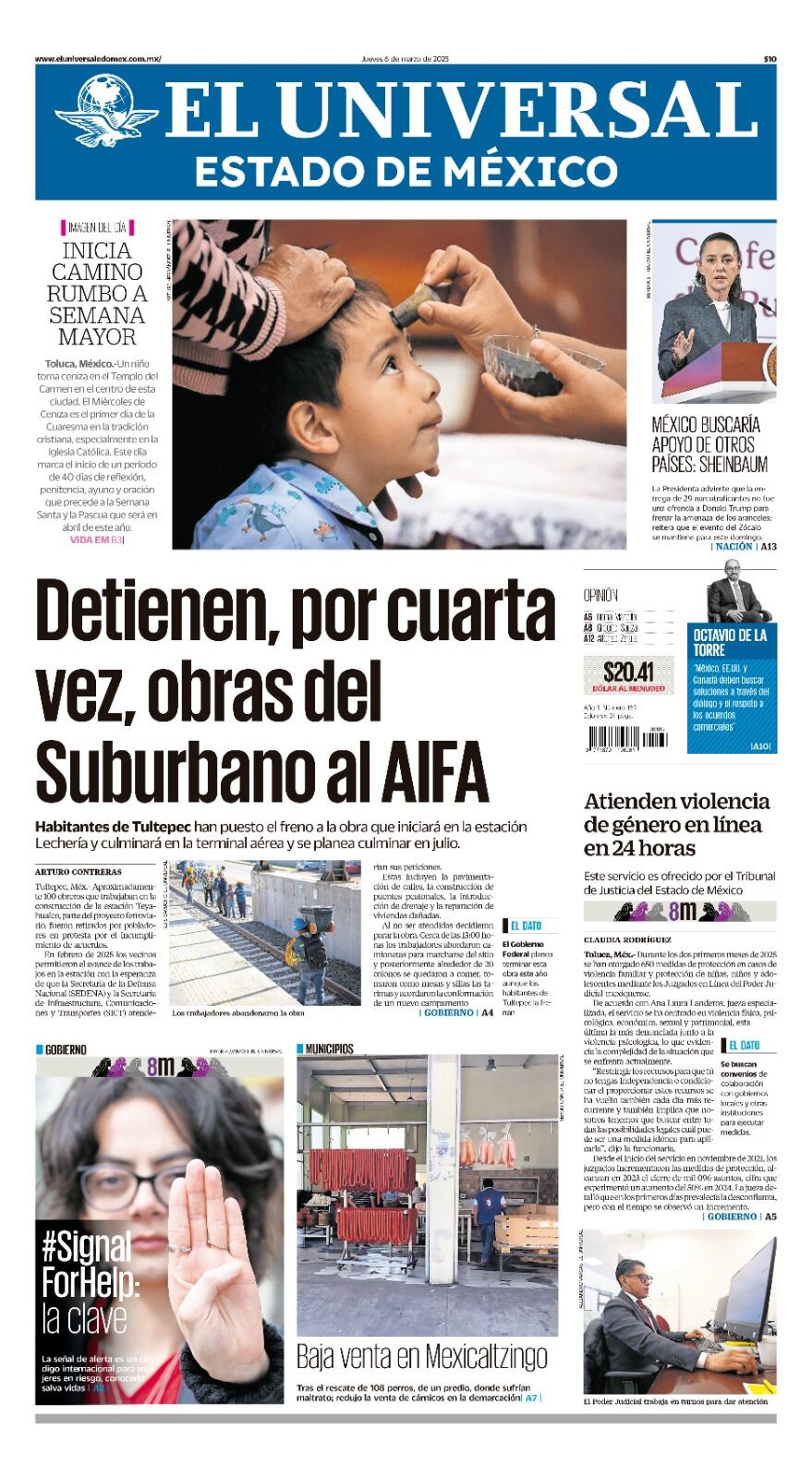 Portada 06 de marzo 2025