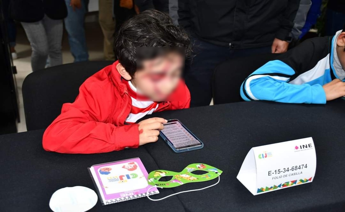 Niñas, niños y adolescentes podrán participar en las casillas instaladas en el municipio de Toluca. Foto: Especial.