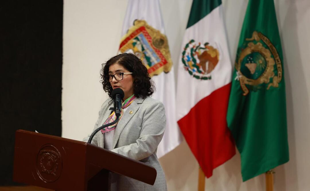 Al ser la primera mujer en ocupar el cargo, refrendó su compromiso de conducir una administración universitaria incluyente  / Foto: Alejandro Vargas