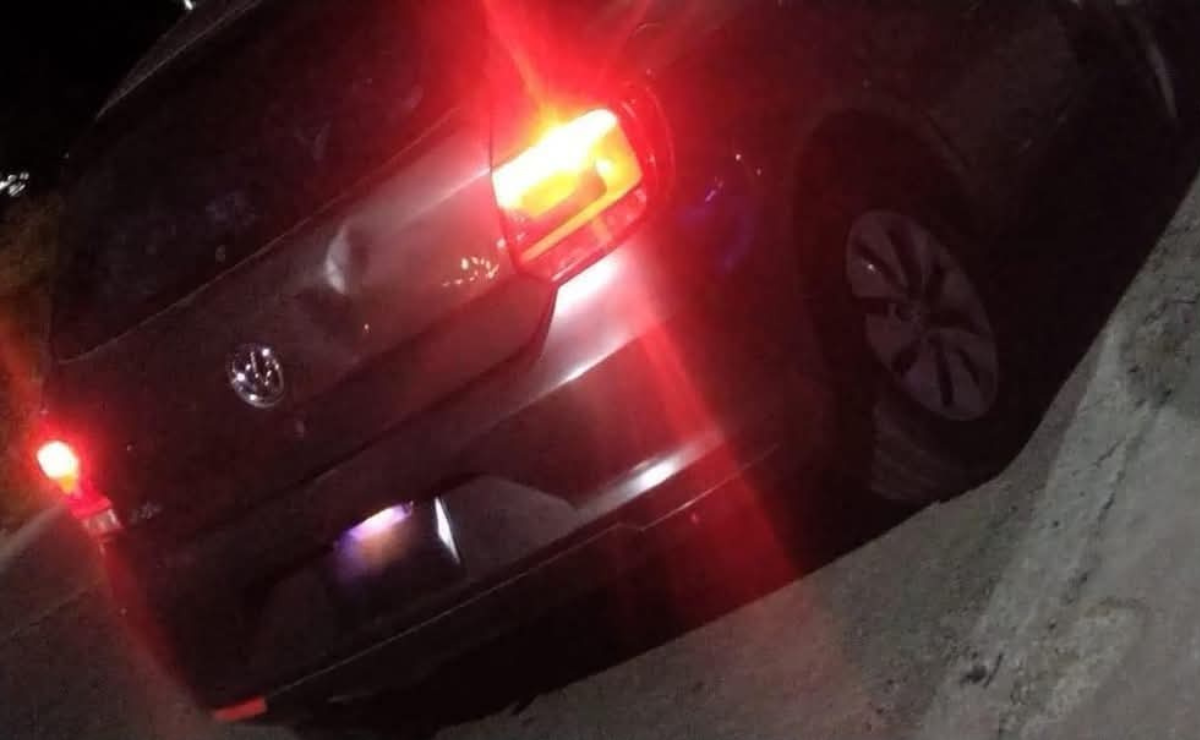 Elementos de seguridad acordonan la zona donde fue encontrado el cuerpo de Alejandra Yadira, víctima de feminicidio en Metepec. Foto: Especial