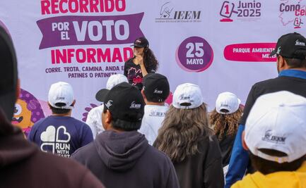 ¡El IEEM te pone a correr por la democracia! Metepec se activa por el voto informado