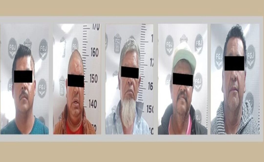 Fueron detenidos por el delito de extorsión y cobro de derecho de piso / Foto Especial