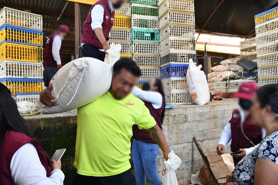 En julio de 2025, la Secretaría del Bienestar realizó la entrega gratuita de diversos productos a pobladores de Ixtapan de la Sal, Sultepec, Temascaltepec y Texcaltitlán. Foto. Especial