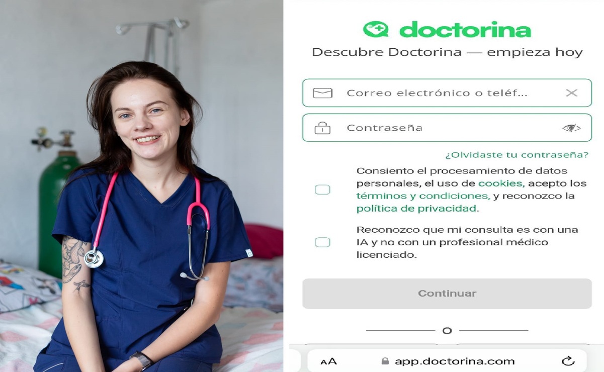 Hanna Milini, médica bielorrusa creo la aplicación Doctorina, una app médica impulsada por inteligencia artificial. Foto: Especial