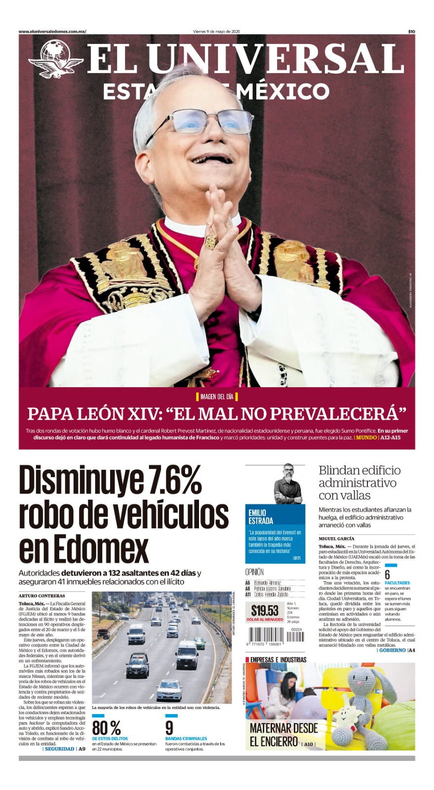 Portada 9 de mayo 2025