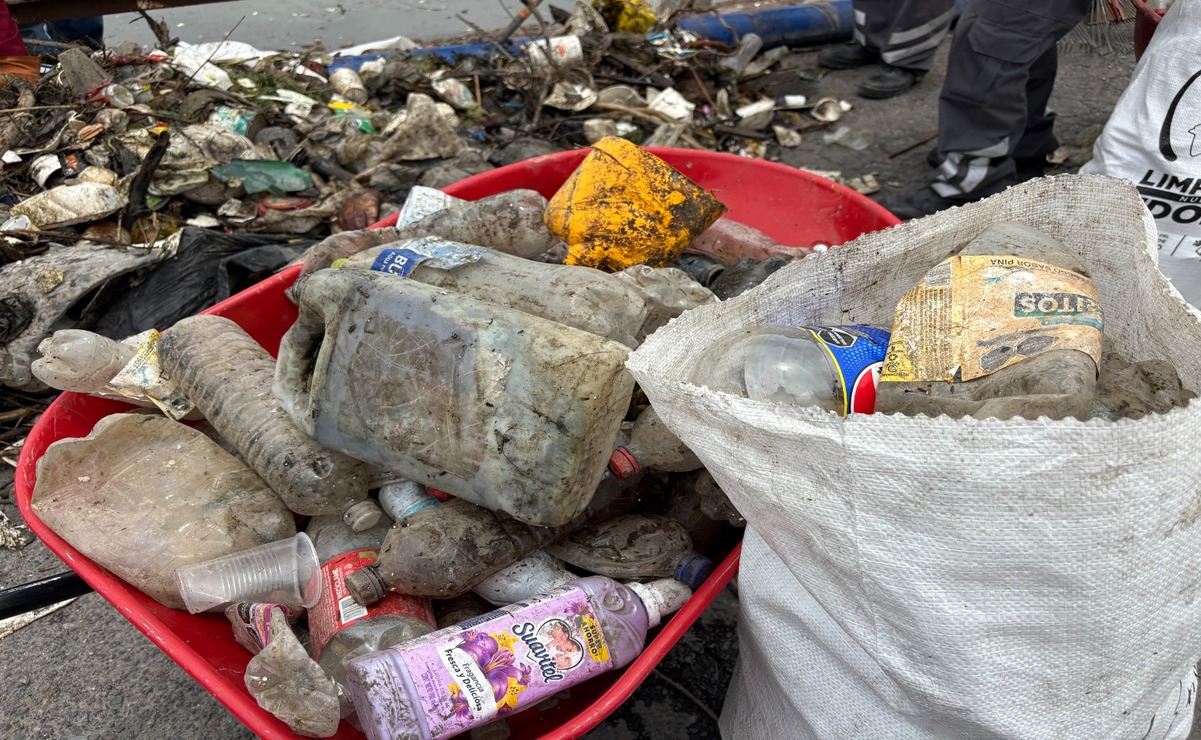 A través de las jornadas de Limpiemos Nuestro Edomex se han retirado 1 mil 800 toneladas de basura. Foto: Arturo Contreras / El Universal Estado de México