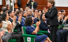 Destaca Delfina Gómez respaldo y colaboración con la UAEMéx