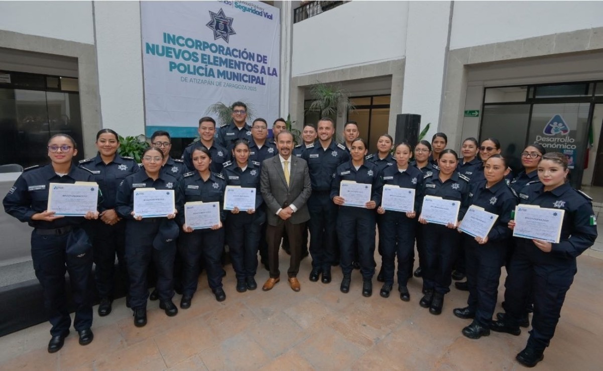 Atizapán refuerza seguridad: Nueva generación de policías se gradúa, impulsando la igualdad de género