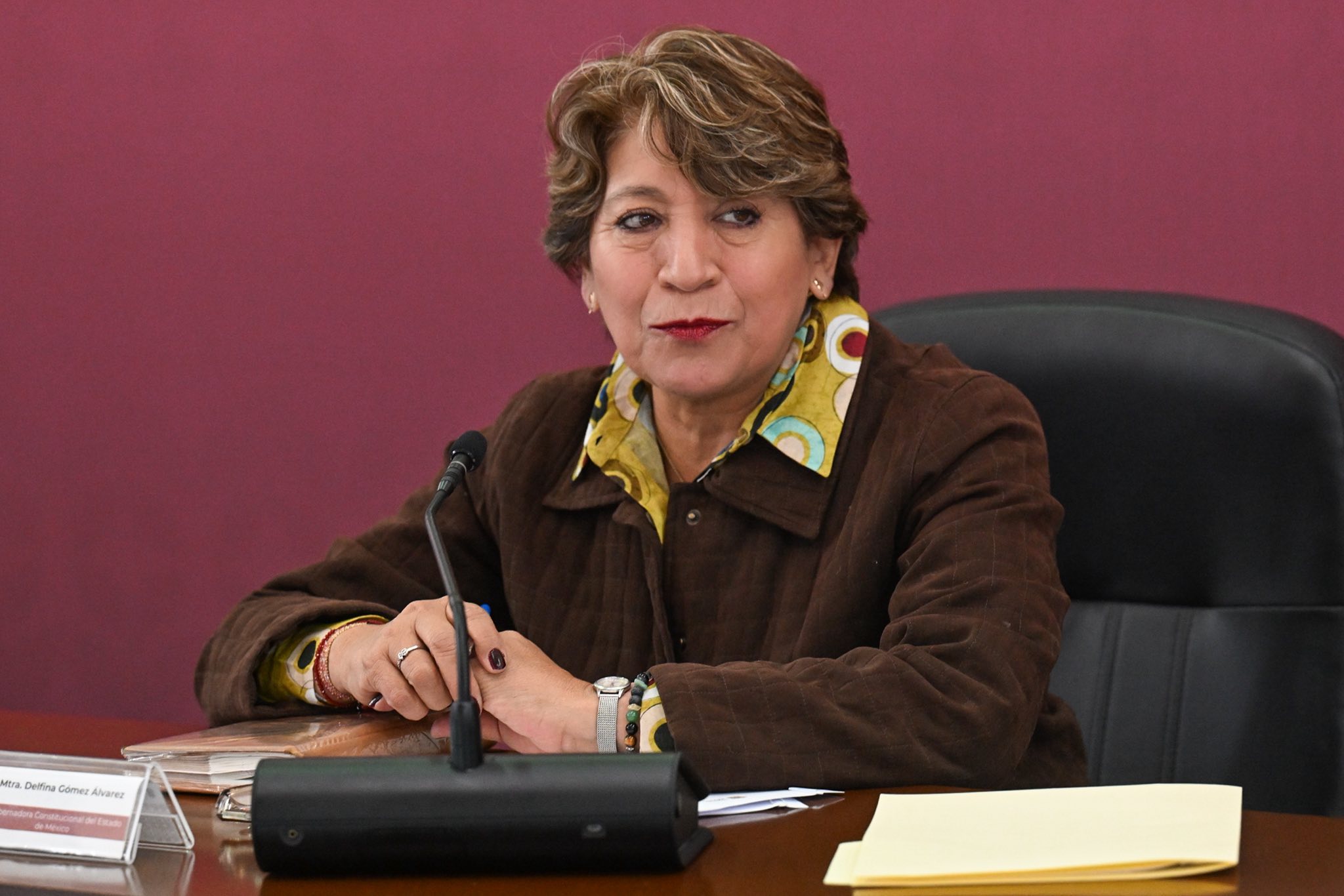 Delfina Gómez Álvarez, gobernadora del Edomex / Especial