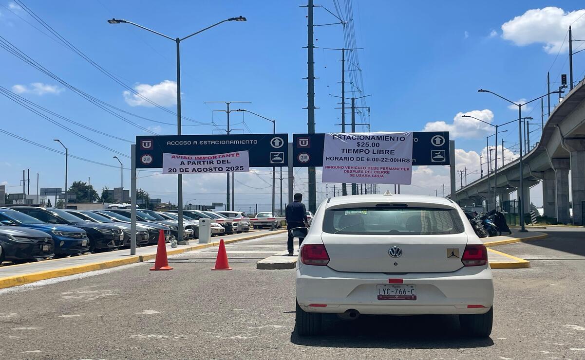 Estacionamientos del Tren El Insurgente en Edomex tendrán costo a partir del 20 de agosto