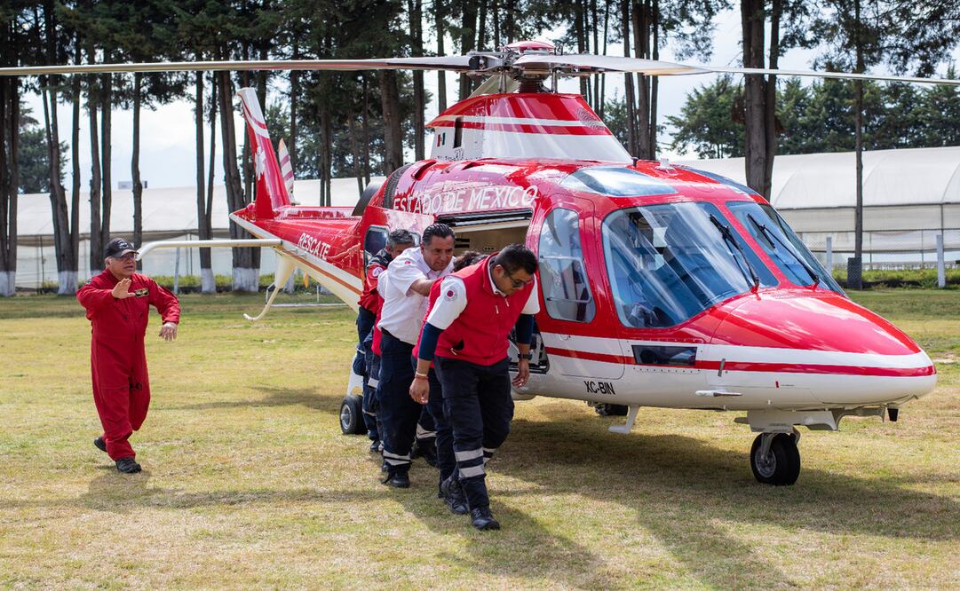 La capacitación de Relámpagos busca realizar operaciones y traslados aeromédicos seguros. Foto: Especial