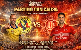 ¡Duelo de Leyendas en Toluca! Diablos y Águilas reviven la pasión de los 80 y 90 este 11 de abril