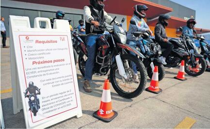 Avanza certificación para motociclistas en Cuautitlán Izcalli