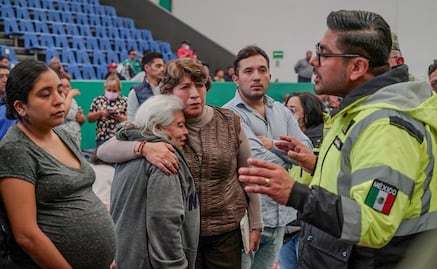 Delfina Gómez supervisa albergue y trabajos tras fuga de gas natural en Nezahualcóyotl