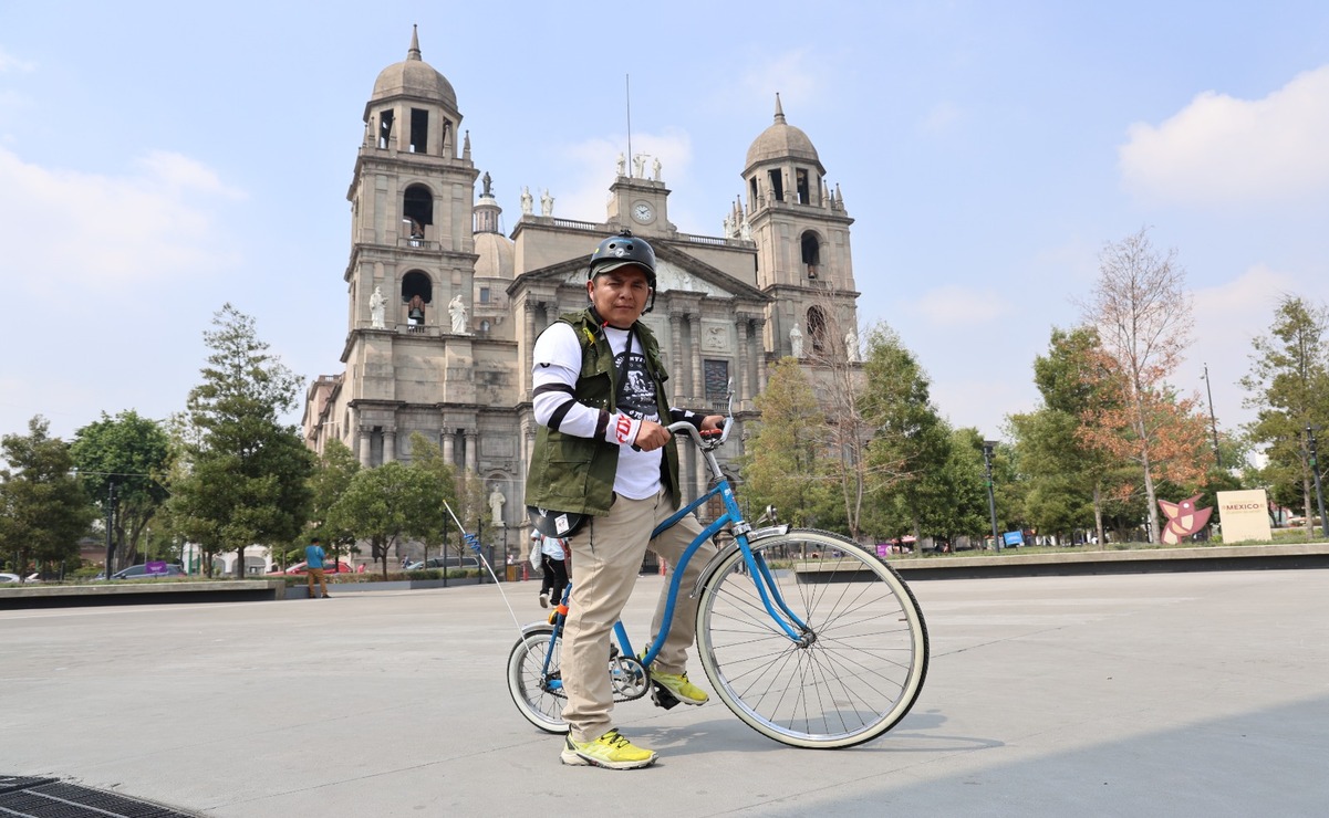 El evento tuvo como objetivo principal fomentar la cultura vial en una ciudad como Toluca. Foto: Sergio García / El Universal Estado de México