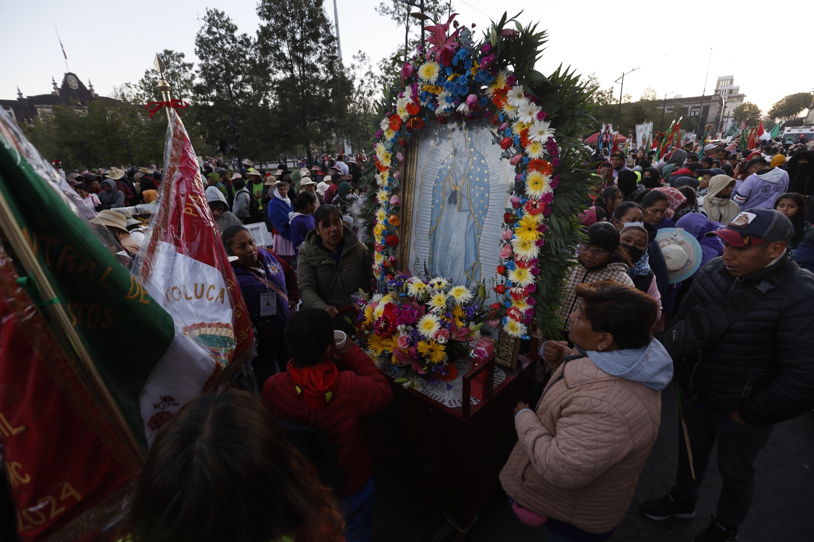 El 12 de diciembre refleja la profunda conexión entre la fe y la identidad nacional. Foto Jorge Alvarado