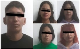Caen 5 extorsionadores tras operativo de rescate en un bar de la colonia Estado de México, en Neza
