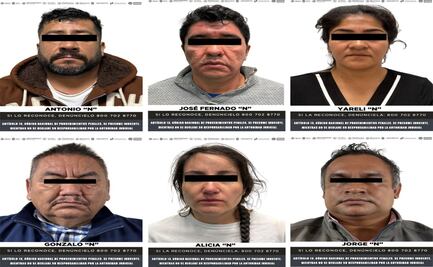 Vinculan a proceso a seis detenidos en Operación Liberación por actos de extorsión al sur del Edomex