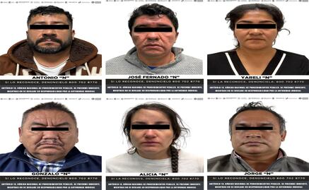 Vinculan a proceso a seis detenidos en Operación Liberación por actos de extorsión al sur del Edomex