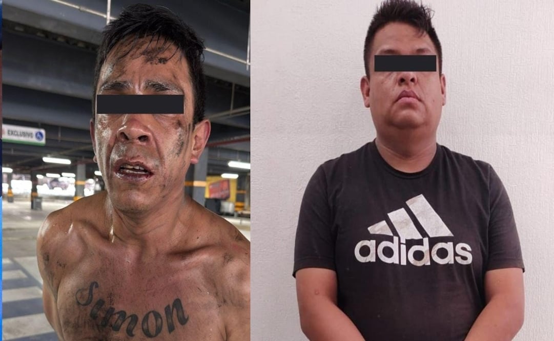 Erick Giovanni "N" y Yair “N” fueron detenidos por robar un par de camionetas de la paquetería donde trabajaban. Foto: Especial