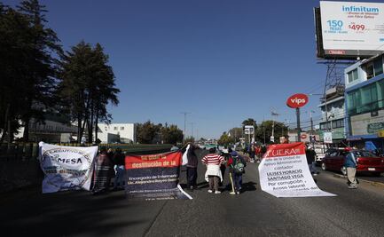 ¡Generan caos vial en Tollocan! Acusan desvío de recursos en el hospital “Mónica Pretelini”